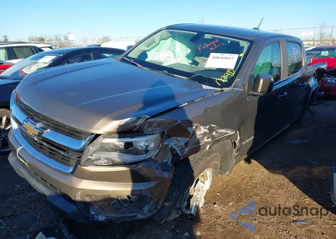 2017 Chevrolet Colorado Wt from USA, damaged, VIN 1GCGSBEN7H1223179